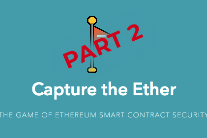 capture the ether part 2